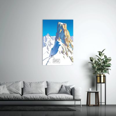 Largo Winch Art Strip - Le toit du monde - Dibond sous plexiglas - 150x100 cm Largo Winch Art Strip - Le toit du monde - Dibond sous plexiglas - 150x100 cm