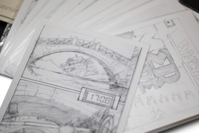 Largo Winch Art Strips Box Detail Crayonne Largo Winch Art Strips Box Detail Crayonne