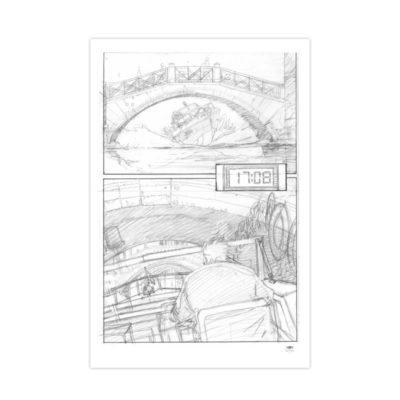 Largo Winch Art Strips Box 02 Esquisse 09 Largo Winch Art Strips Box 02 Esquisse 09