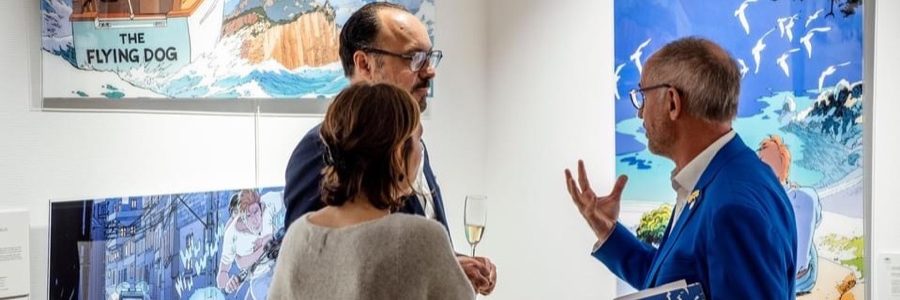 Largo Winch Art Strips Exposition Castel Luxembourg Decembre 2021 03