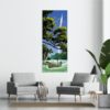 Largo Winch Art Strip - Lonesome Largo - Dibond Sur Plexiglas - 200x80cm