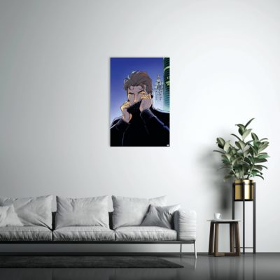 Largo Winch Art Strip - Wild Largo - Dibond Sur Plexiglas - 120x80cm Largo Winch Art Strip - Wild Largo - Dibond Sur Plexiglas - 120x80cm