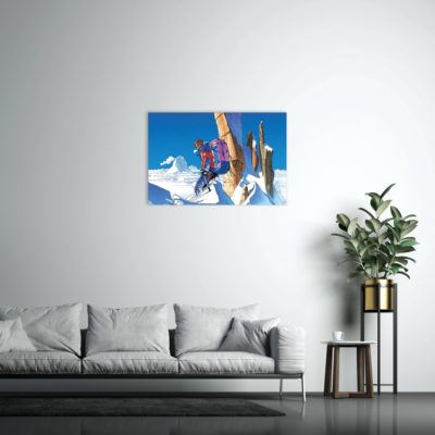 Largo Winch Art Strip - To The Top - Dibond Sur Plexiglas - 80x120cm Largo Winch Art Strip - To The Top - Dibond Sur Plexiglas - 80x120cm