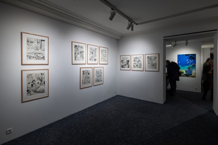 Largo Winch Art Strips | Exposition | Galerie Huberty & Breyne de Paris