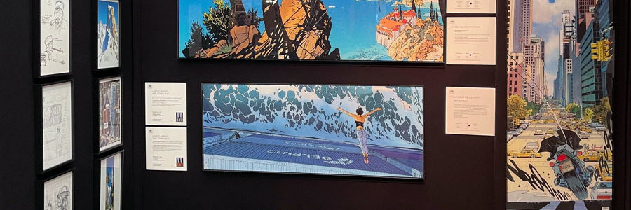 Largo Winch Art Strips Exposition Angouleme 2024