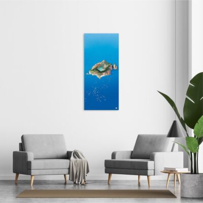 LWAS 15 Refuge Secret Dibond Sur Plexiglas 150x70cm