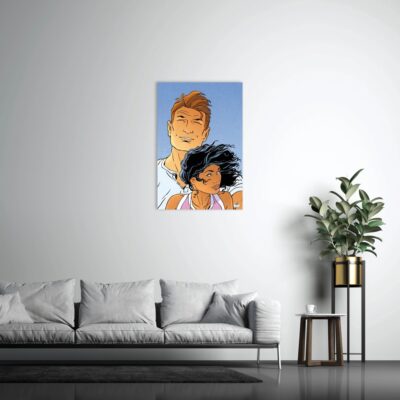 LWAS 17 Destins Lies Dibond Sur Plexiglas 120x80cm LWAS 17 Destins Lies Dibond Sur Plexiglas 120x80cm