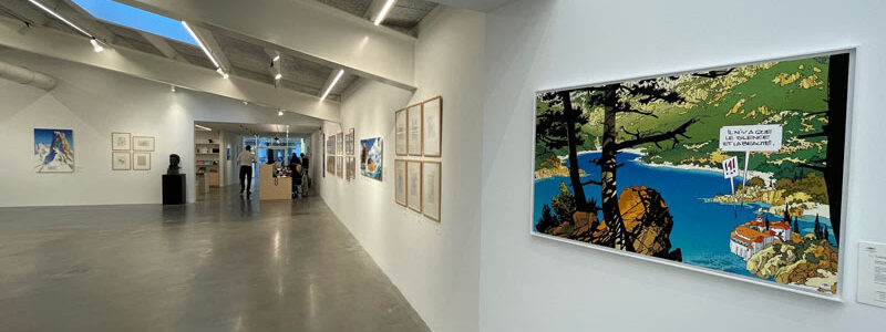 Largo Winch Art Strips Exposition Bruxelles